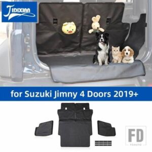 スズキ ジムニー 4 ドア 2019-24 アップ収納片付け車リアトランクペットマット収納袋