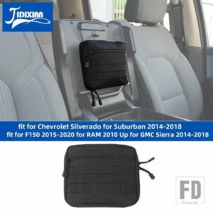 シボレー シルバラード用サバーバン用 GMC シエラ 2014-2018 F150 2015-2020 RAM 車アームレストボックス収納袋