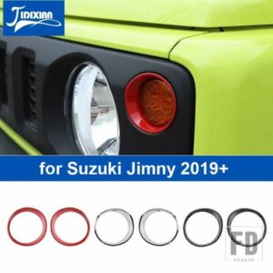 スズキ 車フロントウィンカーランプ信号装飾カバー ジムニー 2019-24 アップ外装アクセサリー