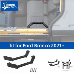 フォード ブロンコ 2021-24 ルーフトップロールバーフロントリアアンチスリップグラブハンドルインテリアアクセサリー