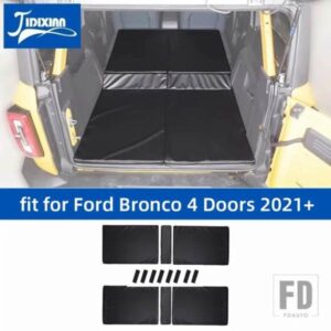 フォード トランクレスト折りたたみマットレス布張りクッション睡眠ツーリングベッドブロンコ 4 ドア 2021-24 2025