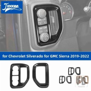 シボレー シルバラード GMC シエラ 2019-22 コンソール空調アウトレット装飾カバー