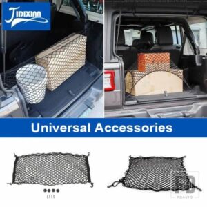 ジープ トランクカーゴネット収納ネット ラングラー TJ JK JL 1997-2017 グラディエーター JT 2018-24 以降