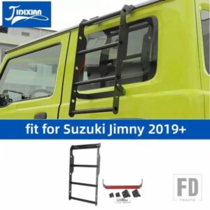 スズキ ジムニー 2019-24 2025 リアウィンドウフレーム登山はしごアクセサリー