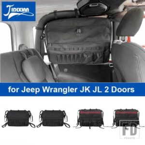 ジープ トランク アンチロール収納バッグ オーガナイザー ラングラー JK 2 ドア 2007-2017 用 ラングラー JL 2 ドア 2018