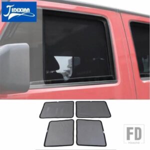 ジープ サイドウィンドウサンシェード抗 UV 太陽フロントガラスサンシェードカバーラングラー JK 2007-2017 アクセサリー