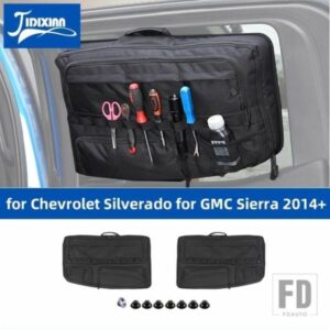 シボレー リアウィンドウ収納袋シルバラード GMC シエラ 2014-24 アップ