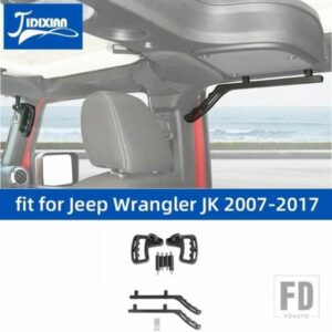 ジープ 車フロントリアルーフトップグラブハンドルキットラングラー JK 2007 208 2009-17