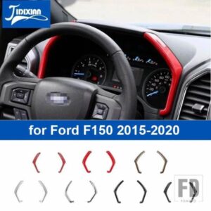 フォード ダッシュボードフレームサイド装飾カバートリム F150 2015-20 カーインテリアアクセサリー