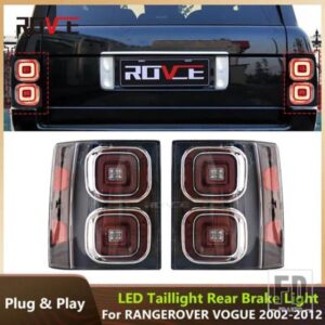 LED テールライトリアテールライトブレーキランプ信号灯レンジローバーヴォーグ L322 2002-2012 アップグレード新スタイルアクセサリー