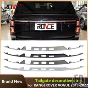 ランドローバー ROVCE1個 リアトランクテールドアトリムモールディングレンジローバーヴォーグ 2013-2022 ABS カーアクセサリー-スタイリング