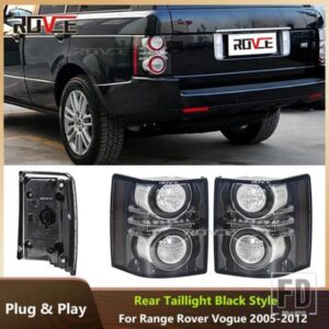 ランドローバー LED リアテールレンジローバーヴォーグ 2010-2012 L322 スモークレンズ電球ストップハザードウィンカーライトブレーキライト