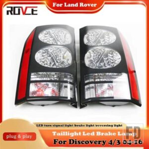 ランドローバー LED テールライトブレーキランプリアライト信号用電球付きディスカバリー 3/4 テールライト 2004-2016 カーアクセサリー