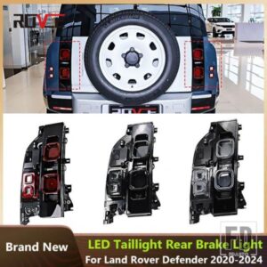 ランドローバー リアブレーキハイライト LED テールランプディフェンダー L663 2020-2022 テールライトウィンカー逆温暖化ライト