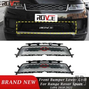 ランドローバー フロントバンパーグリルアンダーバンパーグリルレンジローバースポーツ L494 2018-2020 LR099209 LR099208 アクセサリー