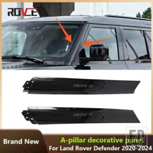 ランドローバー フロント A ピラー装飾カバートリムディフェンダー 2020-2023 フロントガラスポストトリム LR161347 LR161348