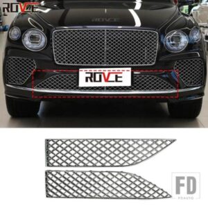 ベントレー BENTAYGA 2021-2022 フロントバンパーグリルラジエーターグリル ACC 36A807675L 36A807676E ブラックスタイリング