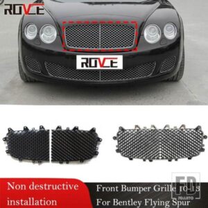 グリルグリッドフロントバンパーグリルプロテクターベントレーギャロップフライングスパー 2010-2013 3W0853683 3W0853684 カーアクセサリー