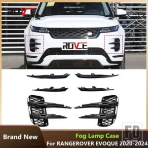 レンジローバー ランドローバー フロントバンパーグリルグリルフォグランプライトトリムカバー EVOQUE 2020-2023 アクセサリー