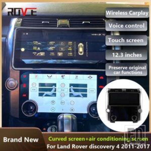 ランドローバー カーラジオオーディオマルチメディアプレーヤー液晶空調制御ボードディスカバリー 4 LR4 2011-2017 オートオーディオ