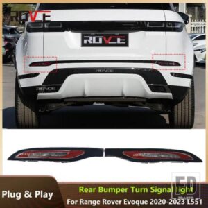 レンジローバー ランドローバー リアバンパーリフレクターフォグランプウィンカーブレーキライト EVOQUE 2020-2023 LR166614 LR166613