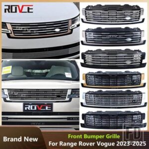 ランドローバー ROVCEUPPER メッシュグリルフロントバンパーグリルレンジローバーヴォーグ L460 2023-2025 SV バージョンラジエーターグリルア