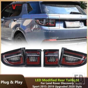 ランドローバー ディスカバリースポーツ 2015-2019 アップグレード 2020 スタイル LED テールライトアセンブリウィンカーライトストップブレー