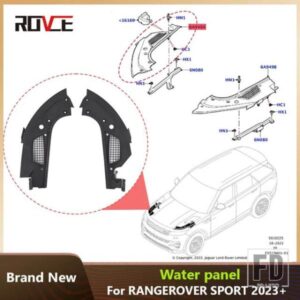 ランドローバー 水パネルレンジローバースポーツ 2023 LR168925 LR168924 アクセサリー