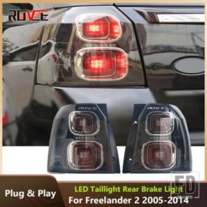 ランドローバー テールライトフリーランダー 2 2005-2016 LED テールライトアセンブリ DRL スタイルランニング信号ブレーキランプ