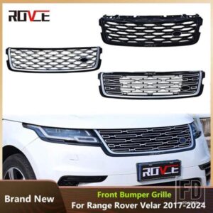 レンジローバー ランドローバー フロントグリルレーシンググリル VELAR L560 2017-2024 アップグレード新スタイルラジエーターグリルアクセサリ