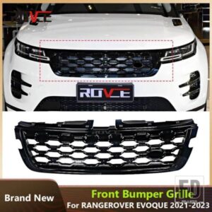レンジローバー ランドローバー EVOQUE L551 2021-2023 + フロントバンパーグリルセンターパネルスタイリングアッパーグリルグリルアクセサリー