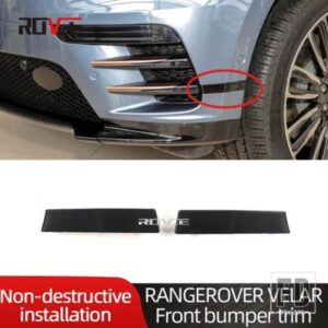 レンジローバー ランドローバー フロントバンパーフォグライト装飾ストリップ VELAR 2017-2022 L560 LR105598 LR105599 カーアクセサリー
