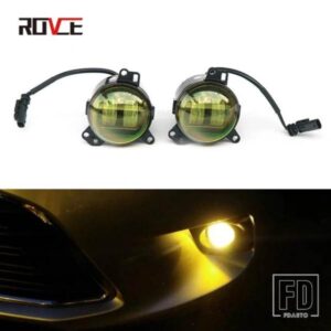 ランドローバー ゴールデンアイフォグランプディフェンダー 2020-2023 90 110 幅インジケータライト LED フラッシュランプ自動車用
