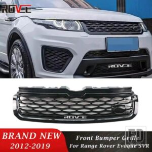 レンジローバー ランドローバー ラジエーターグリルフロントバンパーグリル EVOQUE SVR 2012-2019 メッシュグリルアクセサリー