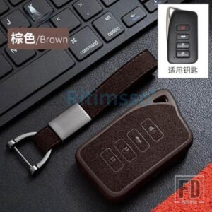 レクサス TPU + レザーキーケースカバー NX ES GS RX は RC LX 200 250 350 450H 300H ES200 自動リモートキーホルダーシェル FOB