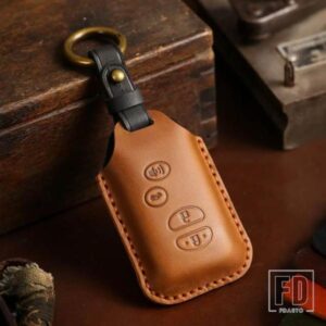 トヨタ レザーキーフォブカバー 2010-15 プリウスリモートケーススキン