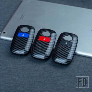 トヨタ ダイハツ カーボン ABS キーカバーケースシェル RAIZE ロッキー 2ボタンキーカバーケースカーアクセサリー