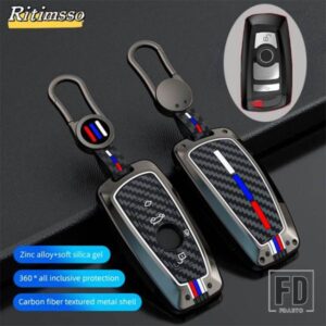 BMW 合金リモートキーケースカバーシェル 1 3 5/7シリーズ X1 X3 X4 X5 F10 F15 F16 F20 F30 F18 F25 M3 M4 E34 アクセサリー