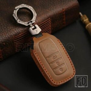 トヨタ 革キーケースカバー ランドクルーザー 200 300 プラドクラウン TLK 200 ヤリスクロスハイラックス INNOVA フォーチュナーカムリ 55 キー