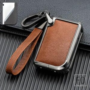 合金 + レザーキーケース FOB カバーキーバッグシェル LYNKCO LYNK CO 05 06 5 6 LYNK CO 05 06 01 1 自動車アクセサリー