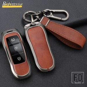キーケース FOB カバーキーホルダーアクセサリードンファン風光 DFSK 栄光 580 FENGON IX5 IX7 SERES SF5 2021 2022 キーホルダー