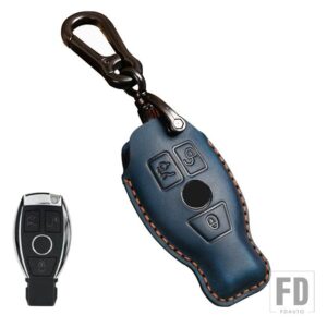 キーケースカバーシェルベンツ A C E S G クラス GLA CLA GLK GLC W204 463 176 251 205 プロテクター HOLDE アクセサリー - Blue