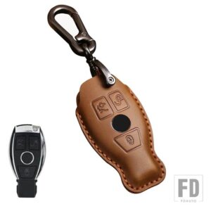 キーケースカバーシェルベンツ A C E S G クラス GLA CLA GLK GLC W204 463 176 251 205 プロテクター HOLDE アクセサリー - Brown
