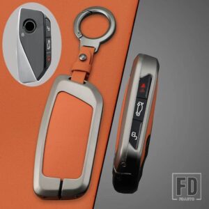BMW 新合金キーケースカバーシェル I7 X7 G07 5/7シリーズ IX X1 X5 G70 G09 XM U06 G81 M3 キーレス FOB アクセサリー - Type 2 (YHK)