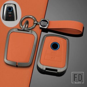 BMW 合金キーカバーケースプロテクターシェルホルダー FOB セット I3 I8 シリーズキーレスリモートキーホルダー ACCESSROIES - SK Horn 1 PC