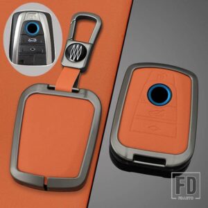 BMW 合金キーカバーケースプロテクターシェルホルダー FOB セット I3 I8 シリーズキーレスリモートキーホルダー ACCESSROIES - FK 1 PC