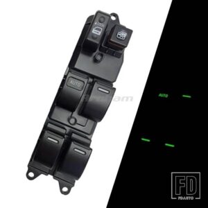 トヨタ 新ブランドライトパワーウィンドウマスターコントロールスイッチ カローラ 2004-2013 VIOS 2002-2007 RAV4 18 ピン - With Light