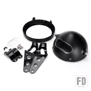 ホンダ 5.75インチLED ヘッドライト E マーク DOT 承認 5 3/4インチ ヘッドランプ ヤマハハーレーダイナスポーツスターソフテイル FXSTFXSTBFX - 5.75 inch house