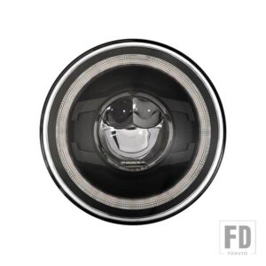 オートバイ ヘッドライト 7インチ LEDFOR 93-08 ドゥカティモンスター 1000 600 カワサキバルカン VN 500 750 800 900 1600 1700 1500 - 1pcs black2