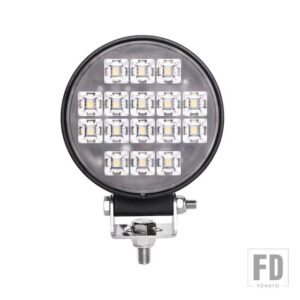 ジープ 4X4 オフロード LED ライト バー 12V 24V スポット ワーク ライト ホワイト ランプ自動 ATV オートバイ トラック 用アンバー運転自動フ - 1PCS 3.6inch